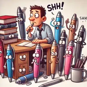 Pens Hiding