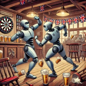 Robot Pub Fight
