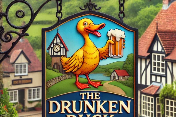 Village Pub Names and Their Secret Meanings: A Pint of History with a Dash of Nonsense Drunken Duck Pub Name