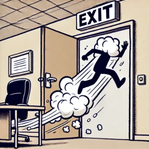 Leaving The Office