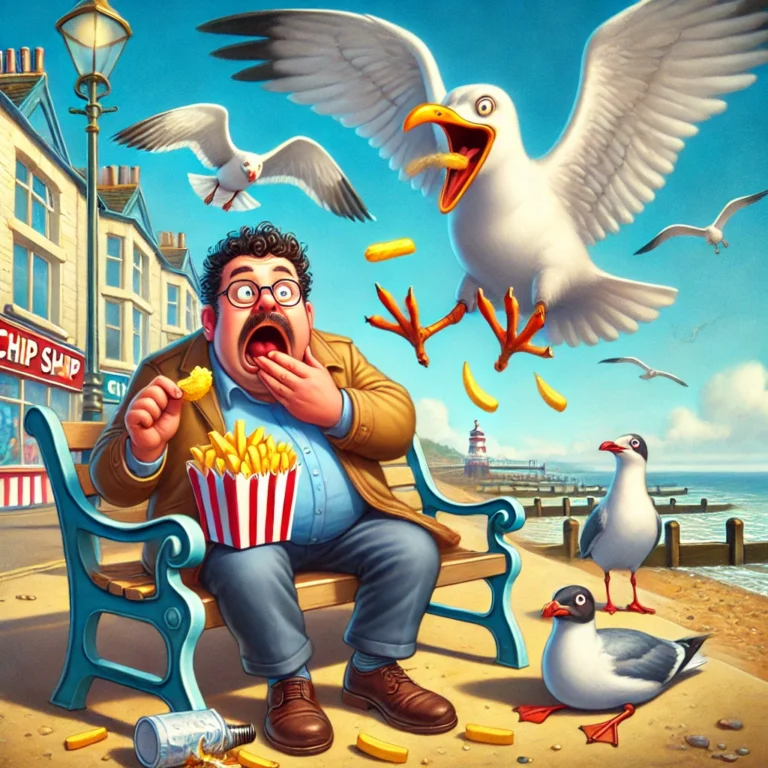 Man vs. Seagull