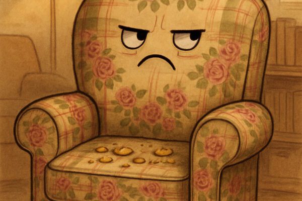 Do Chairs Have Consciousness? (And Are They Judging Us?) Grumpy Armchair