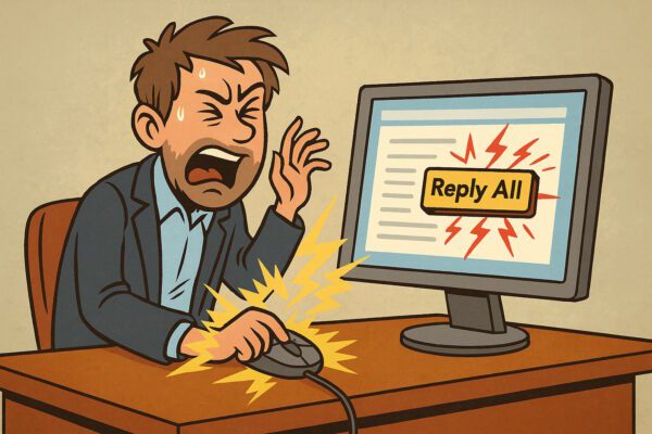 Should Email Clients Introduce a Shock Button for ‘Reply All’ Offenders? Reply All Shocker