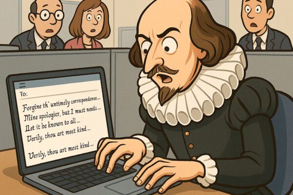 How to Write a Work Email Like Shakespeare (and Why You Should Start Now) Shakespearean Emails