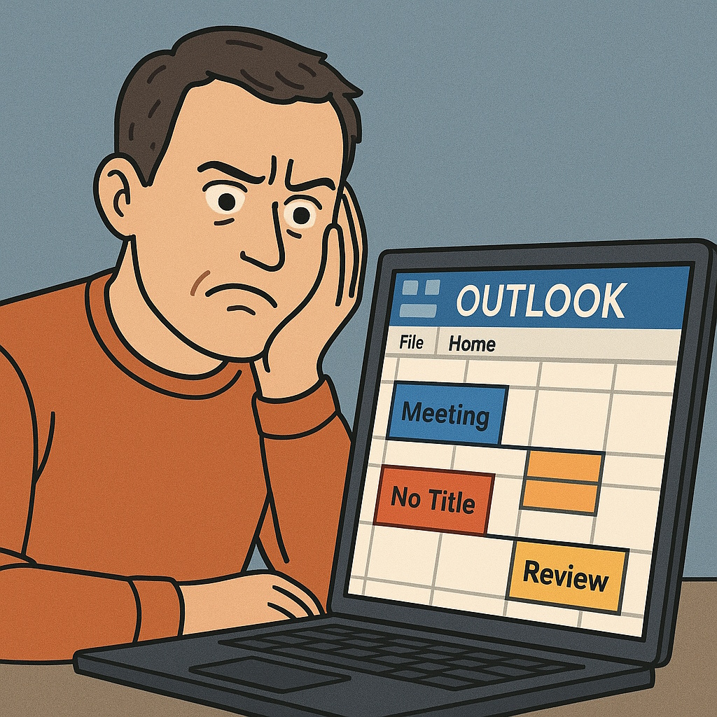 Outlook Calendar Frustration
